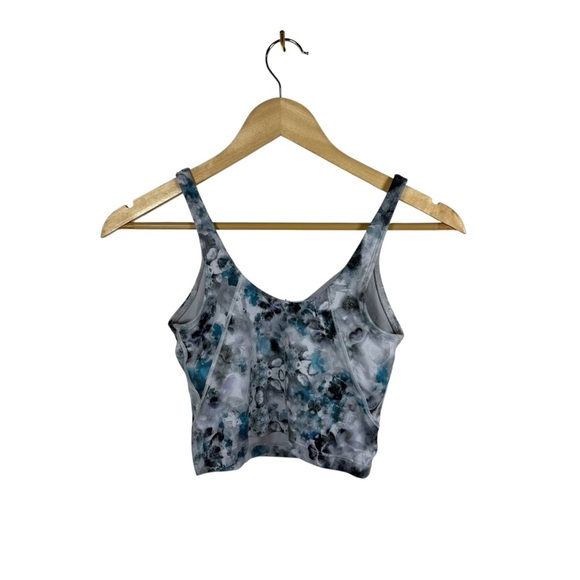 Lululemon Align Tank in Kaleidofloral Blue Size 4 - Picture 7 of 11
